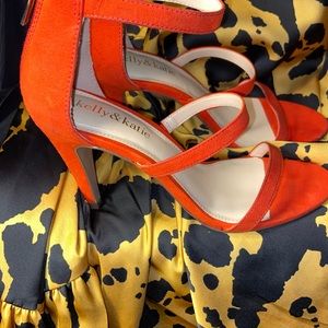 Kelly and Katie, size 6, red heel